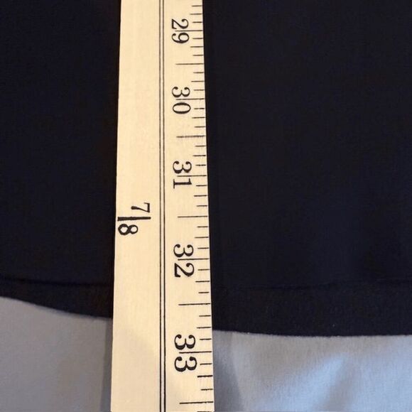 All Saints Sandy Dress Black Mini A-Line Two Tone Jersey and Satin Size Small - Picture 10 of 11